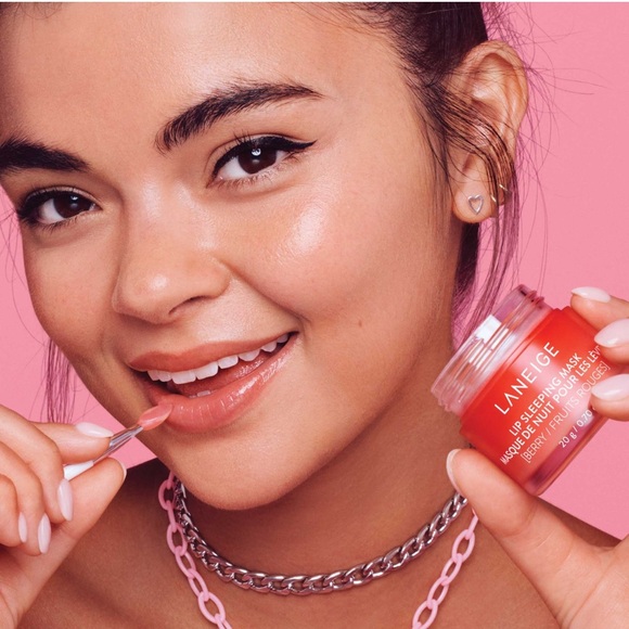 Laneige Lip Sleeping Mask Intense Hydration with Vitamin C - Berry NIB - Picture 11 of 15